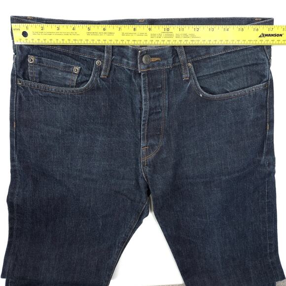 Epaulet Los Angeles Selvedge Denim Jeans Mens 34x36 USA Made Designer EUC - Picture 4 of 8